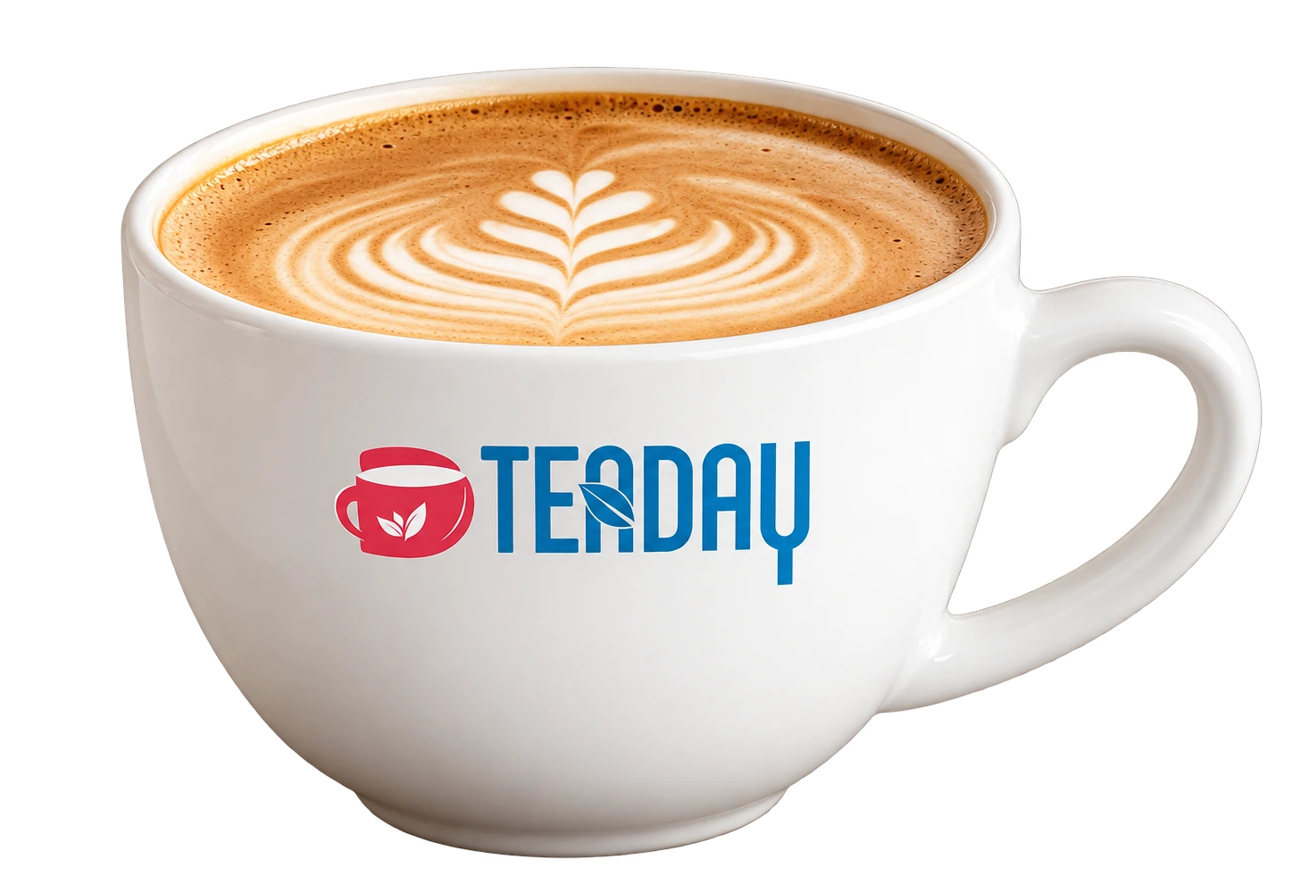 Teaday cup branding